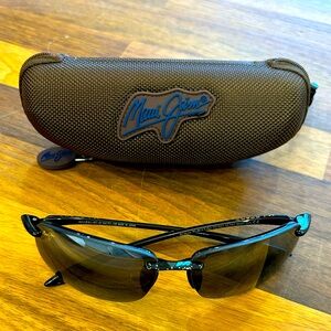 Maui Jim Ho’okipa Polarized Rimless Sunglassess